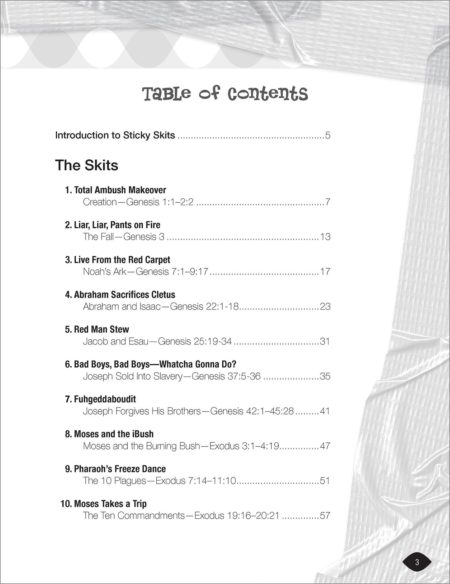 Sticky Bible Skits: 20 Comical Skits for Children's Ministry