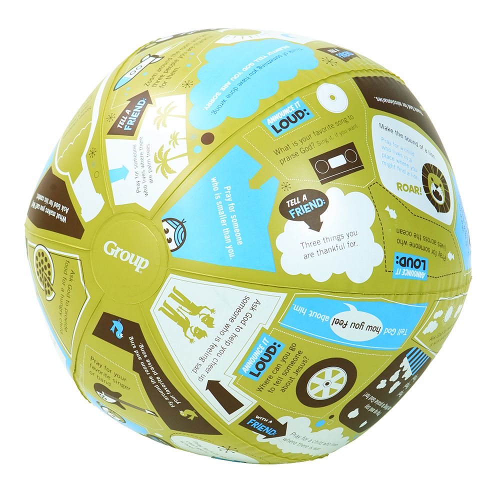 Throw & Tell(r) Prayer Ball