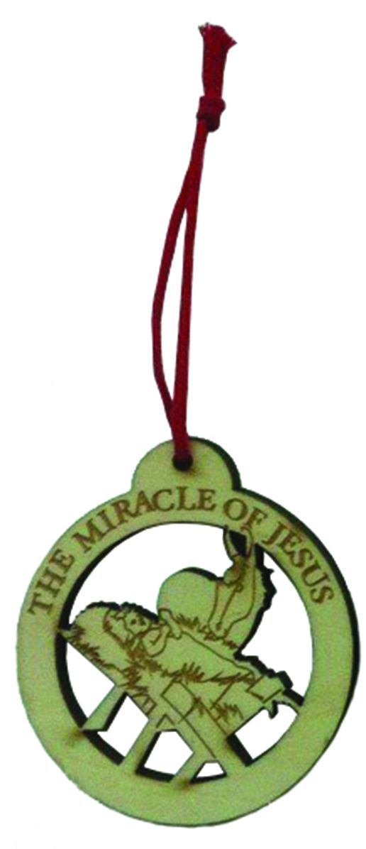 The Miracle of Jesus: Ornament (Set of 10)