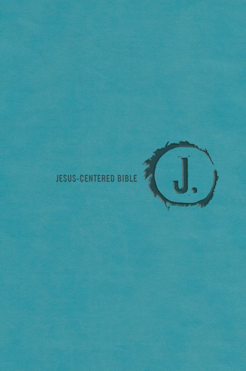 Jesus-Centered Bible NLT, Turquoise
