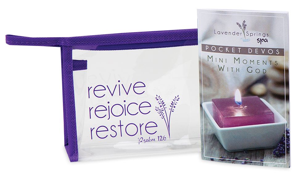 Lavender Springs Mini Spa Bag With Devo