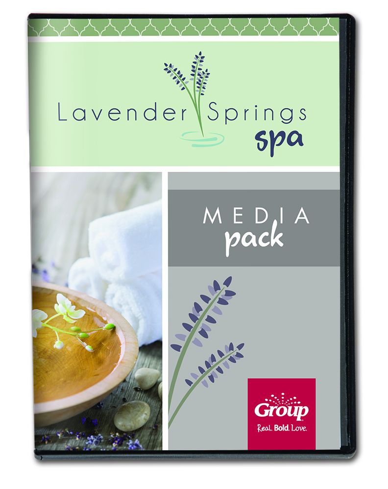 Lavender Springs Spa DVD and CD Media Pack: (DVD, Graphics CD and Instrumental Music CD)