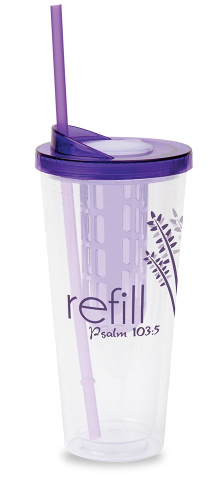 Lavender Springs Spa Flavor Infuser Tumbler