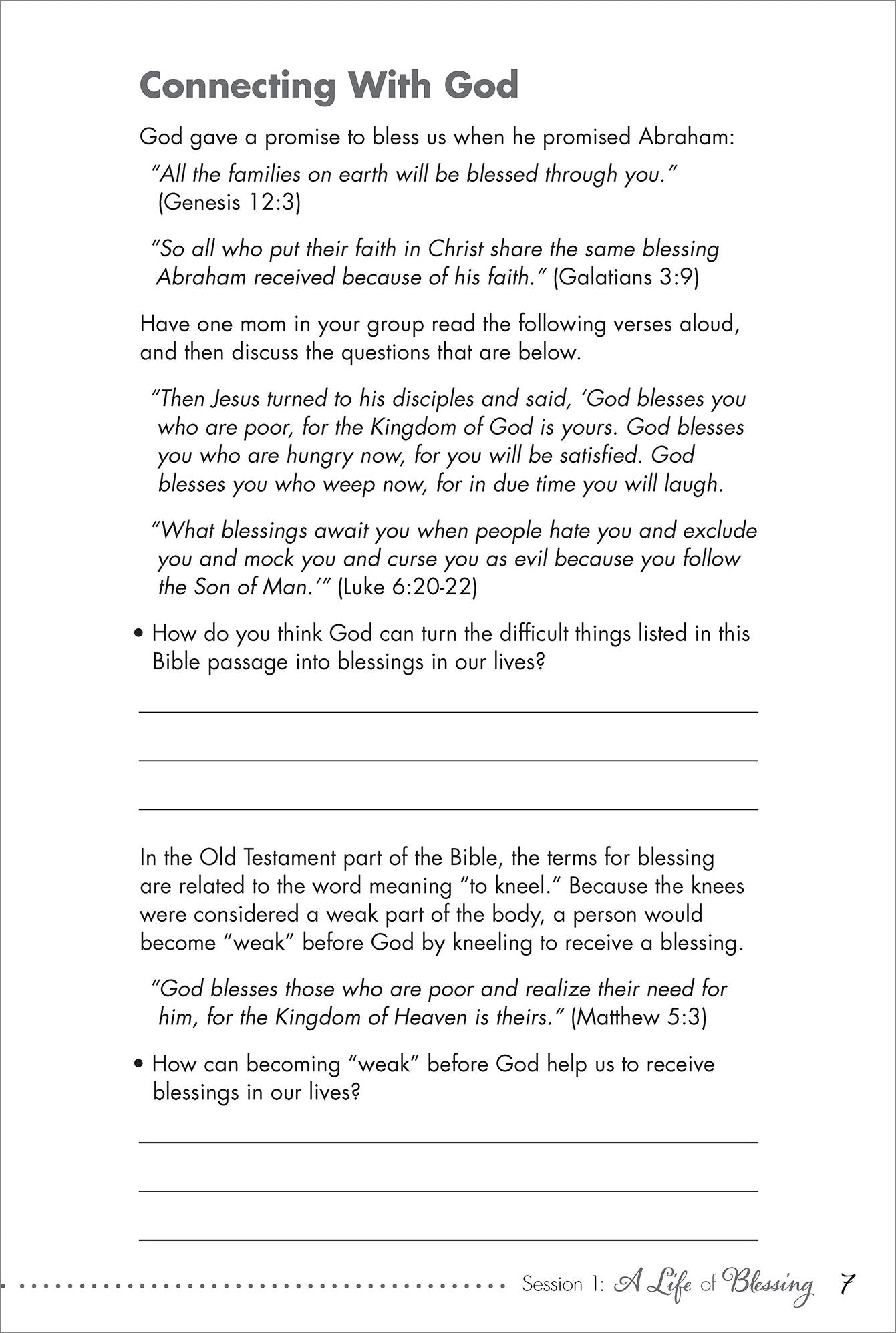 A Mom's Book of Blessing