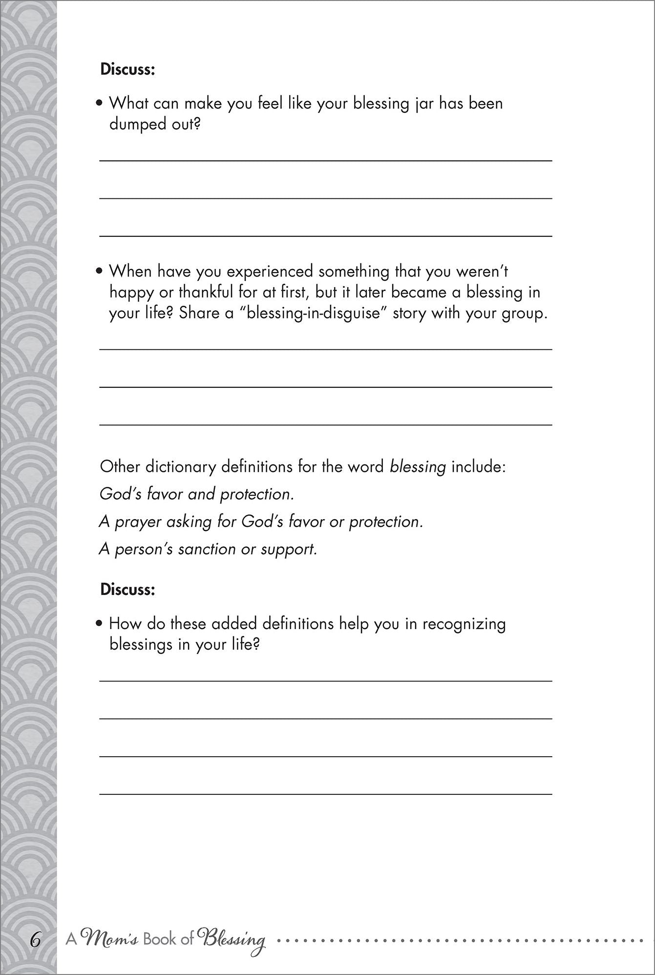 A Mom's Book of Blessing