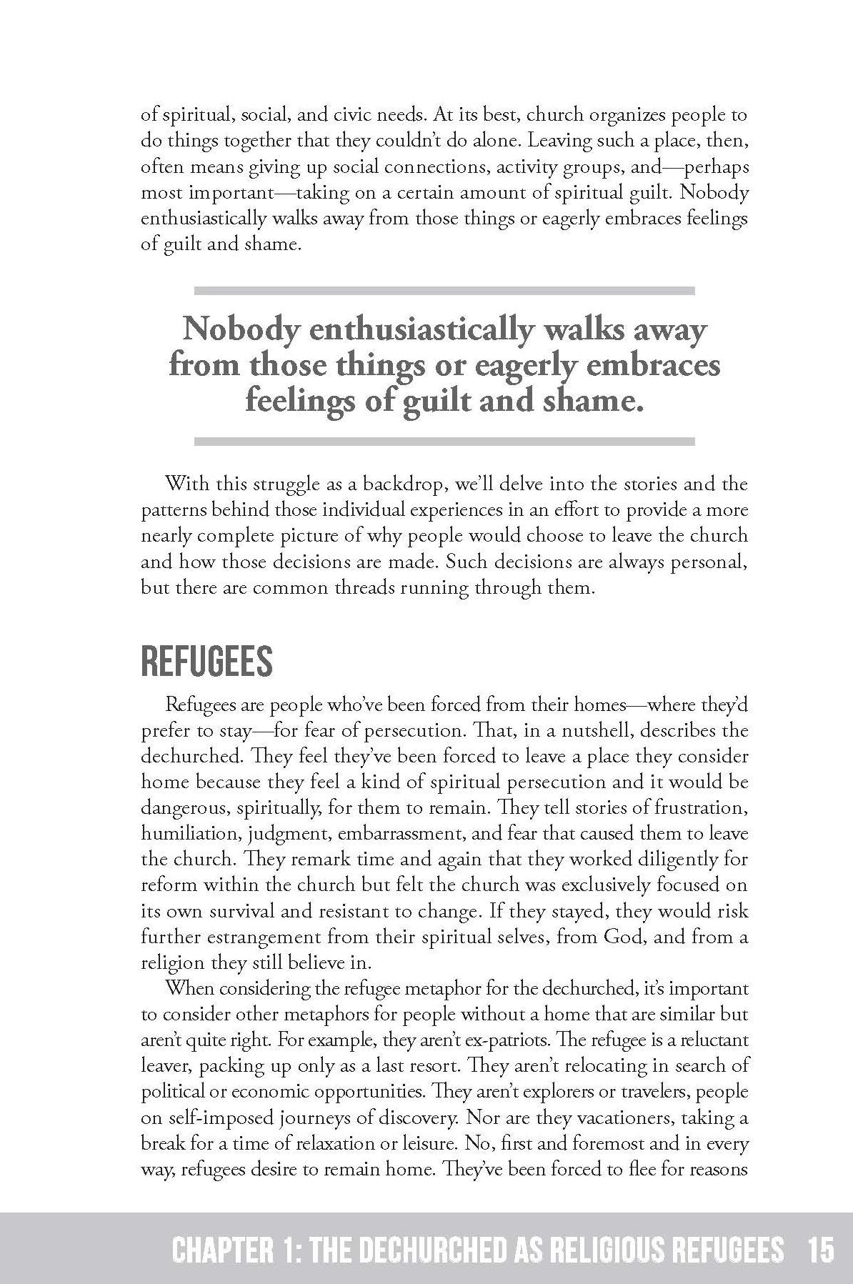 Church Refugees: Sociologists reveal why people are DONE with church but not their faith