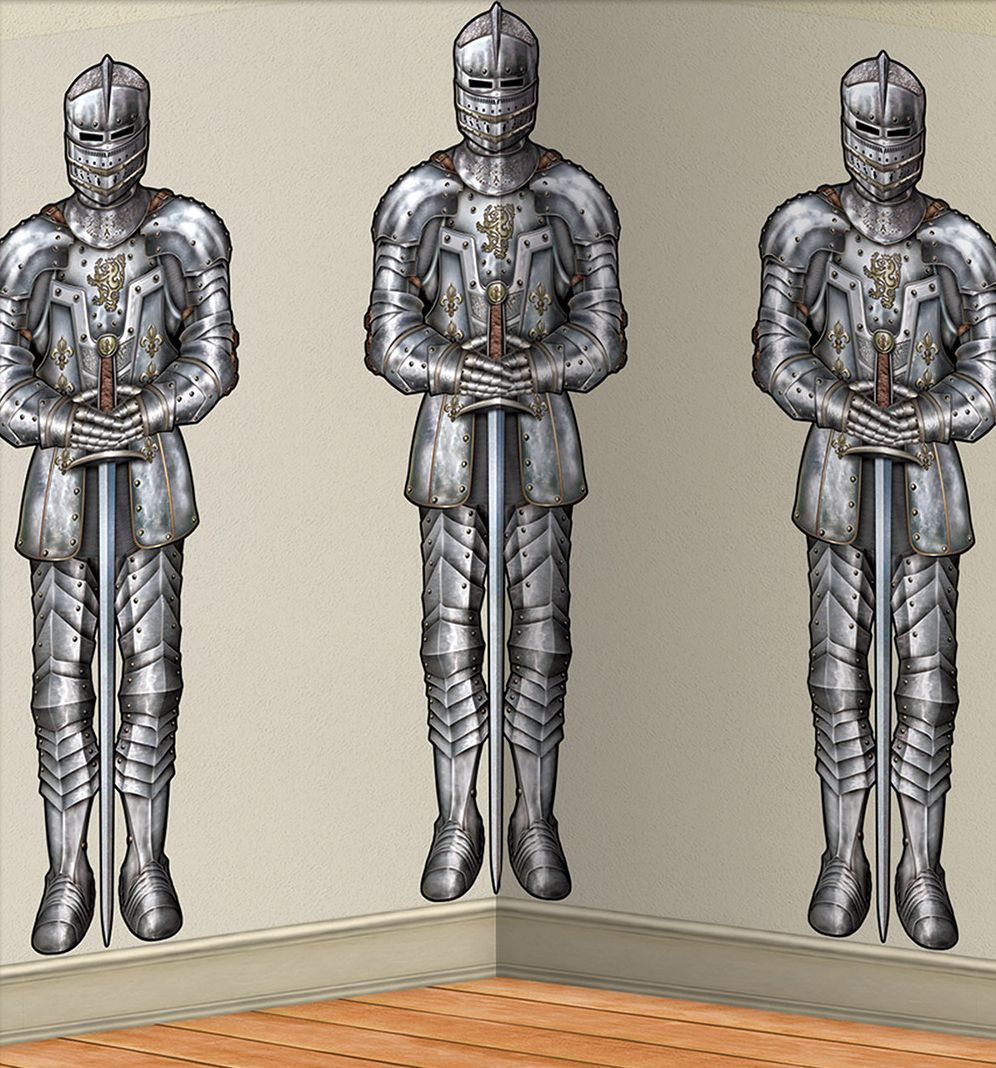 Kingdom Fest: Knight Clings: (Set of 6)