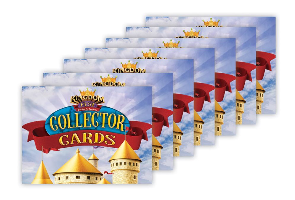 Kingdom Fest: Collector Cards: (25 sets of 7 cards per package)