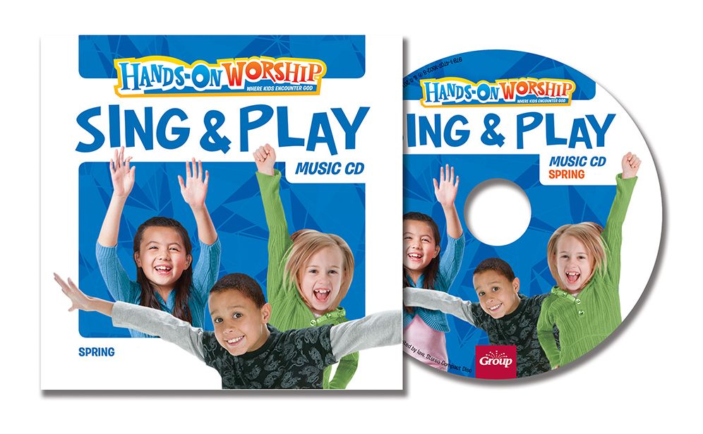 Hands-On Worship Sing & Play CD, Spring