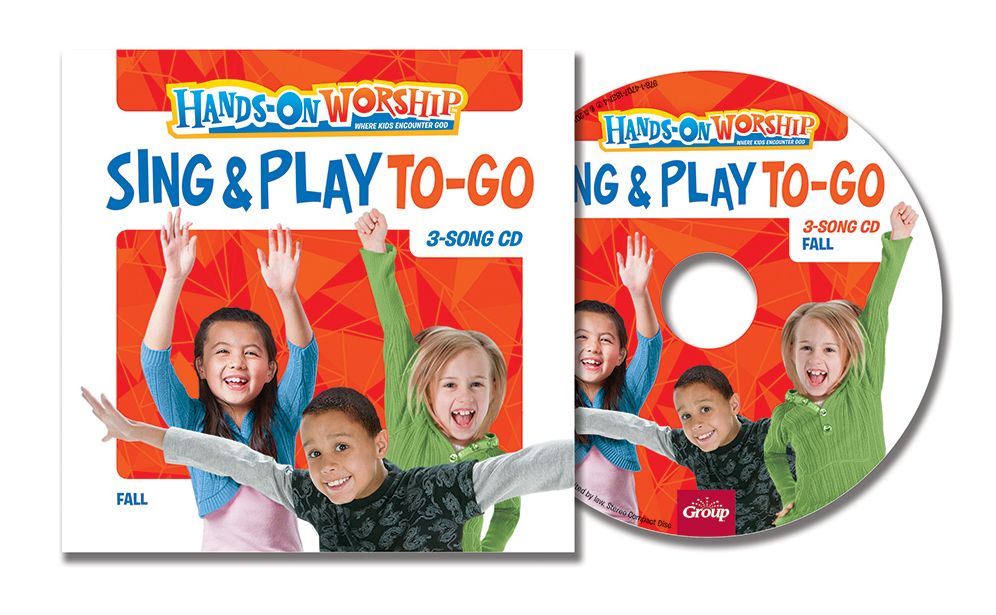 Hands-On Worship Sing & Play CD 5-Pack, Fall