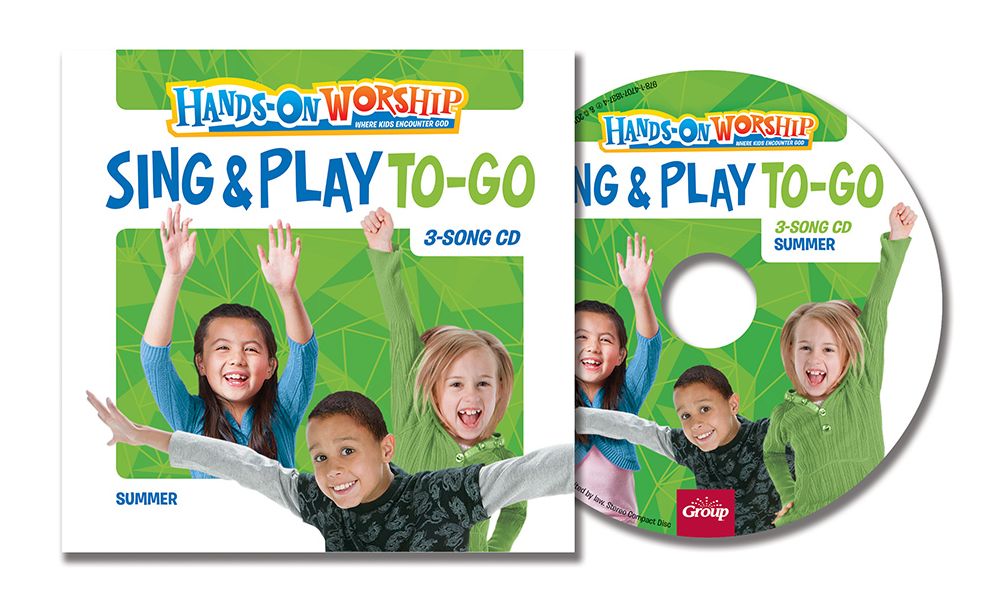 Hands-On Worship Sing & Play CD 5-Pack, Summer