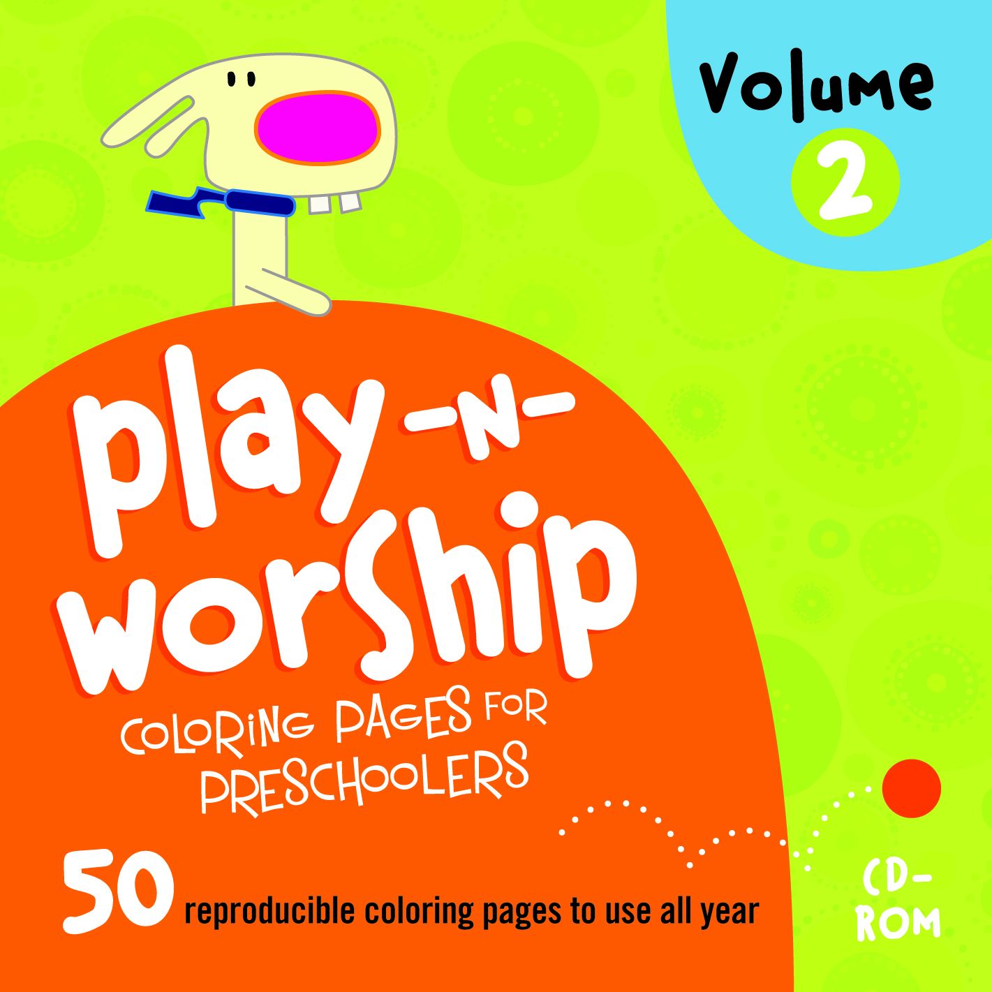 Play-n-Worship: Coloring Pages for Preschoolers CD Volume 2