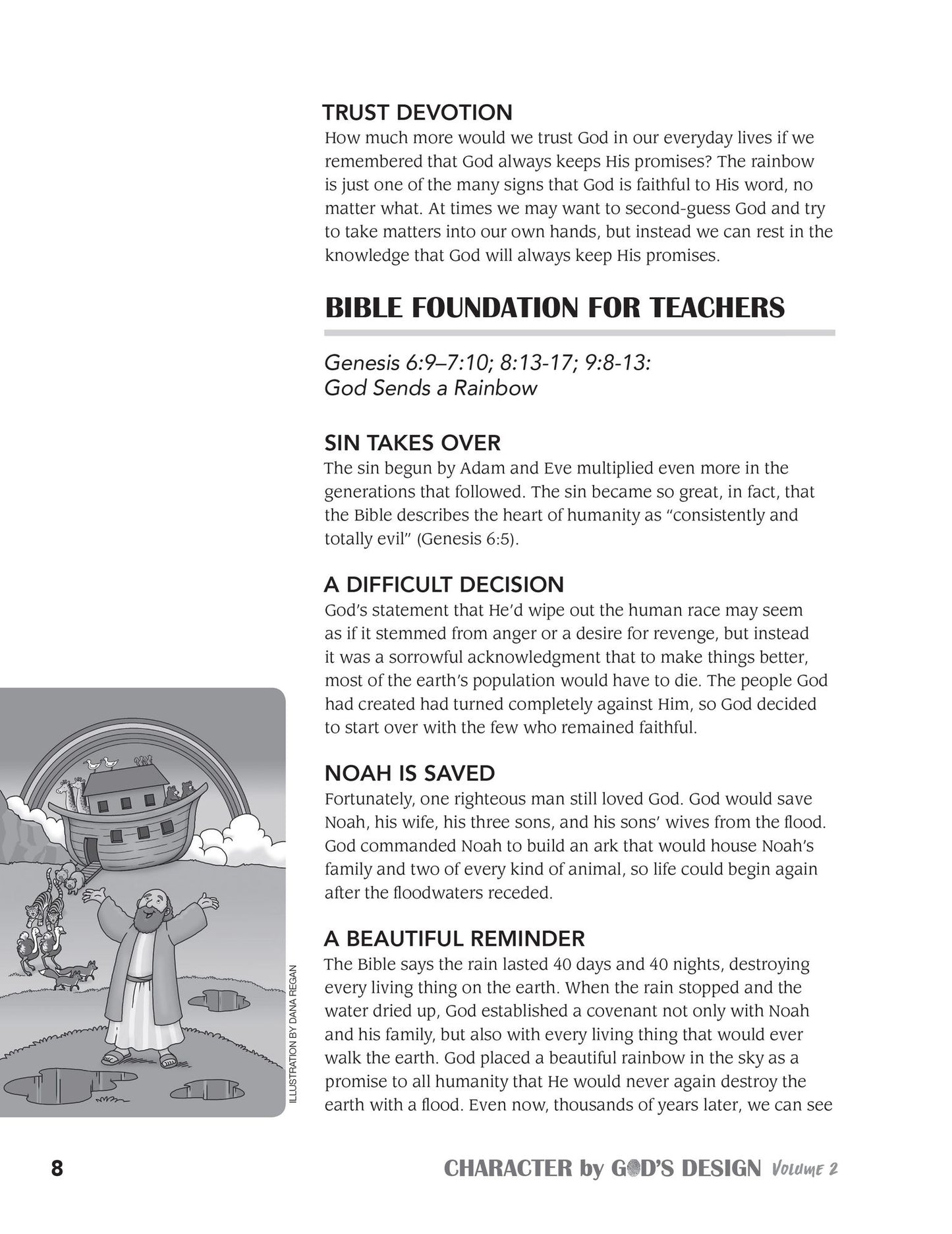 Character by God's Design: Volume 2: 13 Lessons on Trust, Honesty and Obedience
