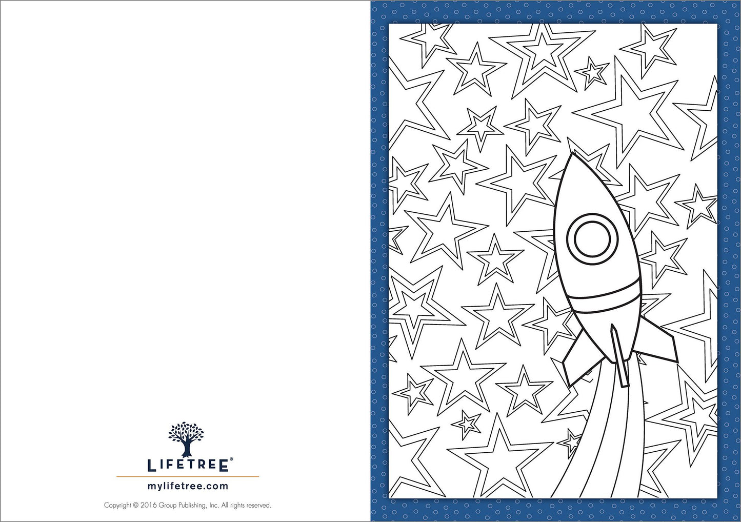 Coloring Creations Greeting Cards for Kids - Splash: With Scripture
