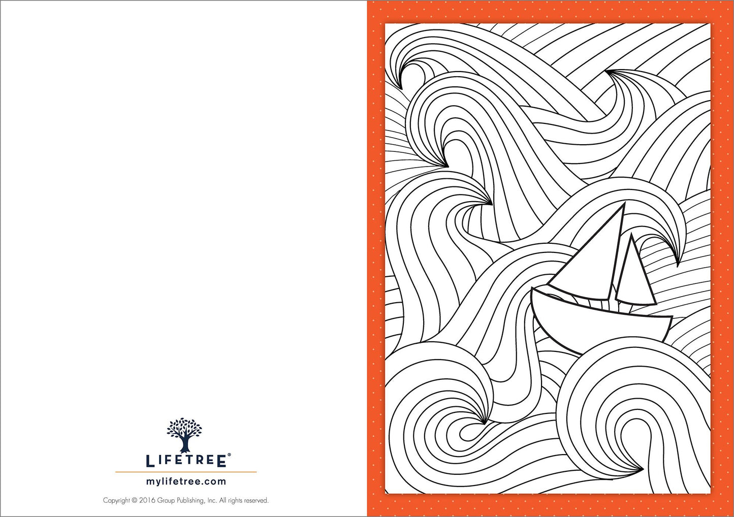 Coloring Creations Greeting Cards for Kids - Splash: With Scripture
