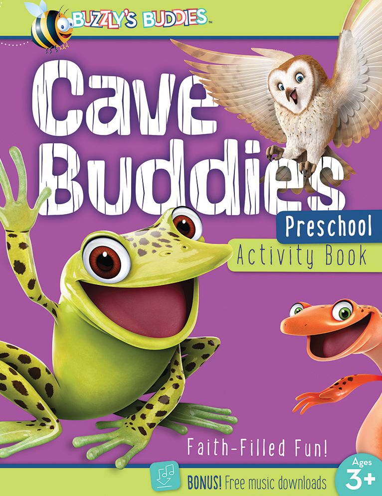 Buzzly's Buddies: Cave Buddies Preschool Activity Book