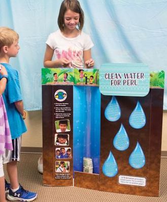 Clean Water for Peru Display