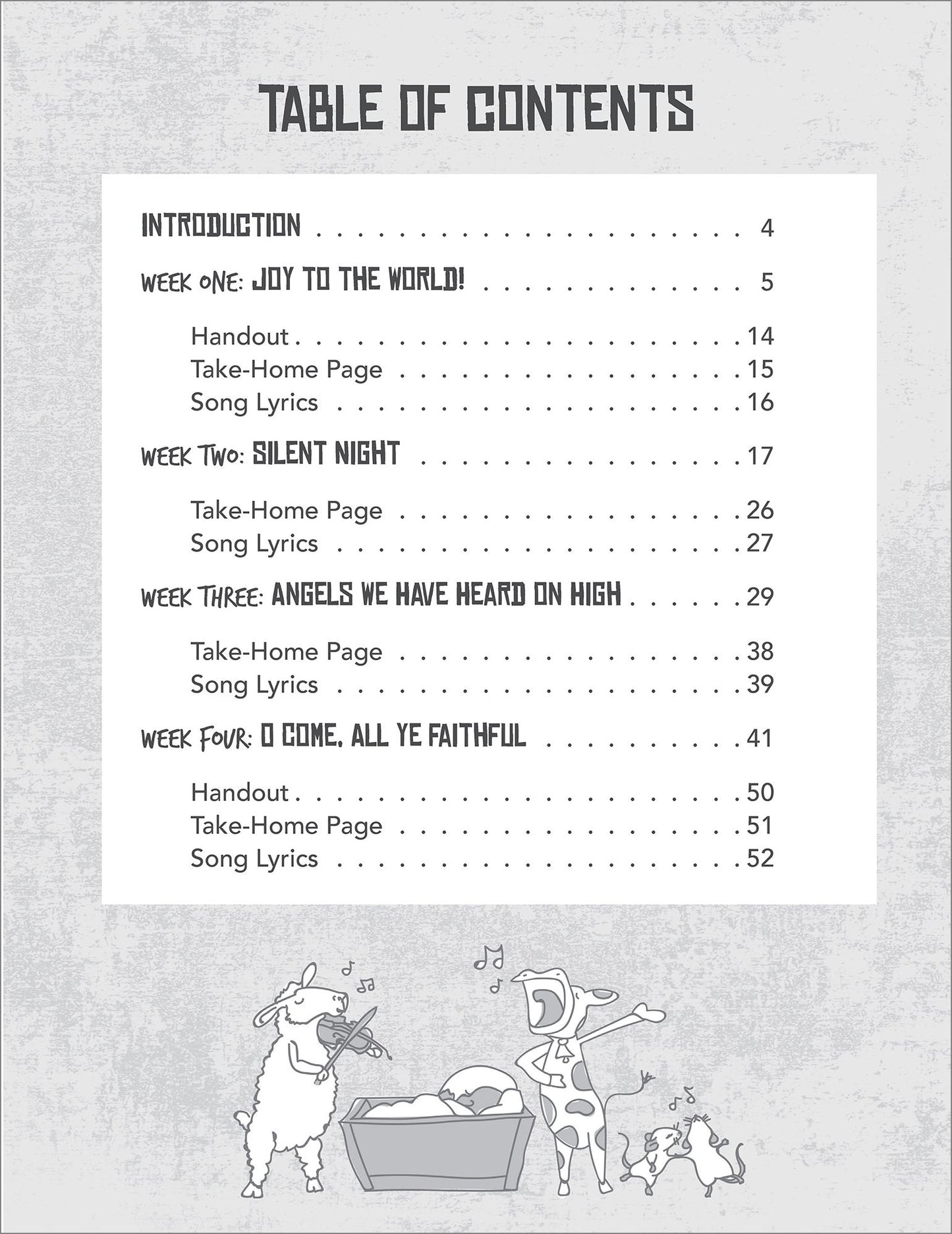 Songs of the Christmas Story: Traditional Carols That Tell the True Story of Jesus' Birth