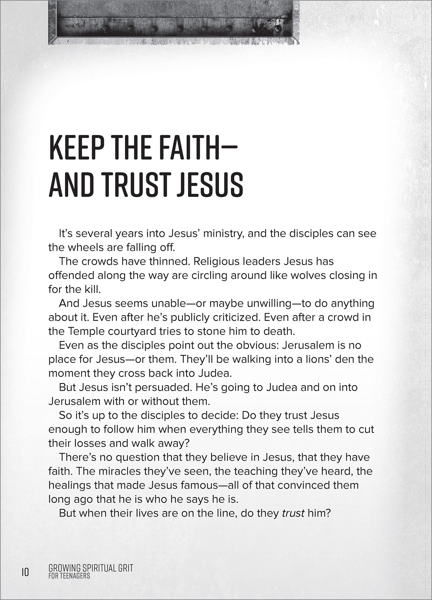 Growing Spiritual Grit for Teenagers: 40 Devotions