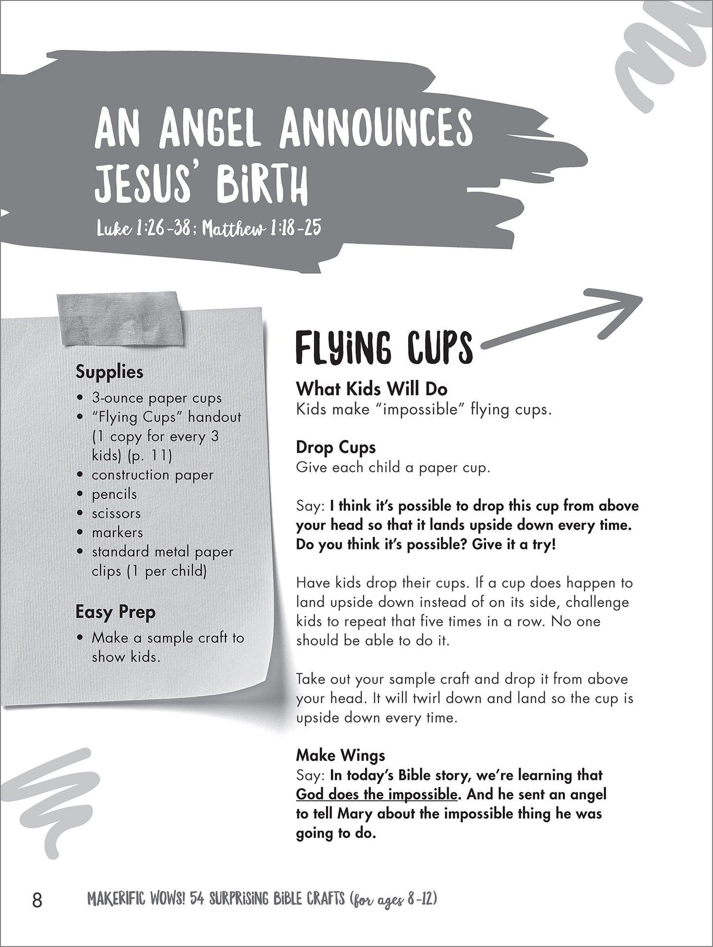 Makerific WOWS!: 54 Surprising Bible Crafts (for ages 8-12)