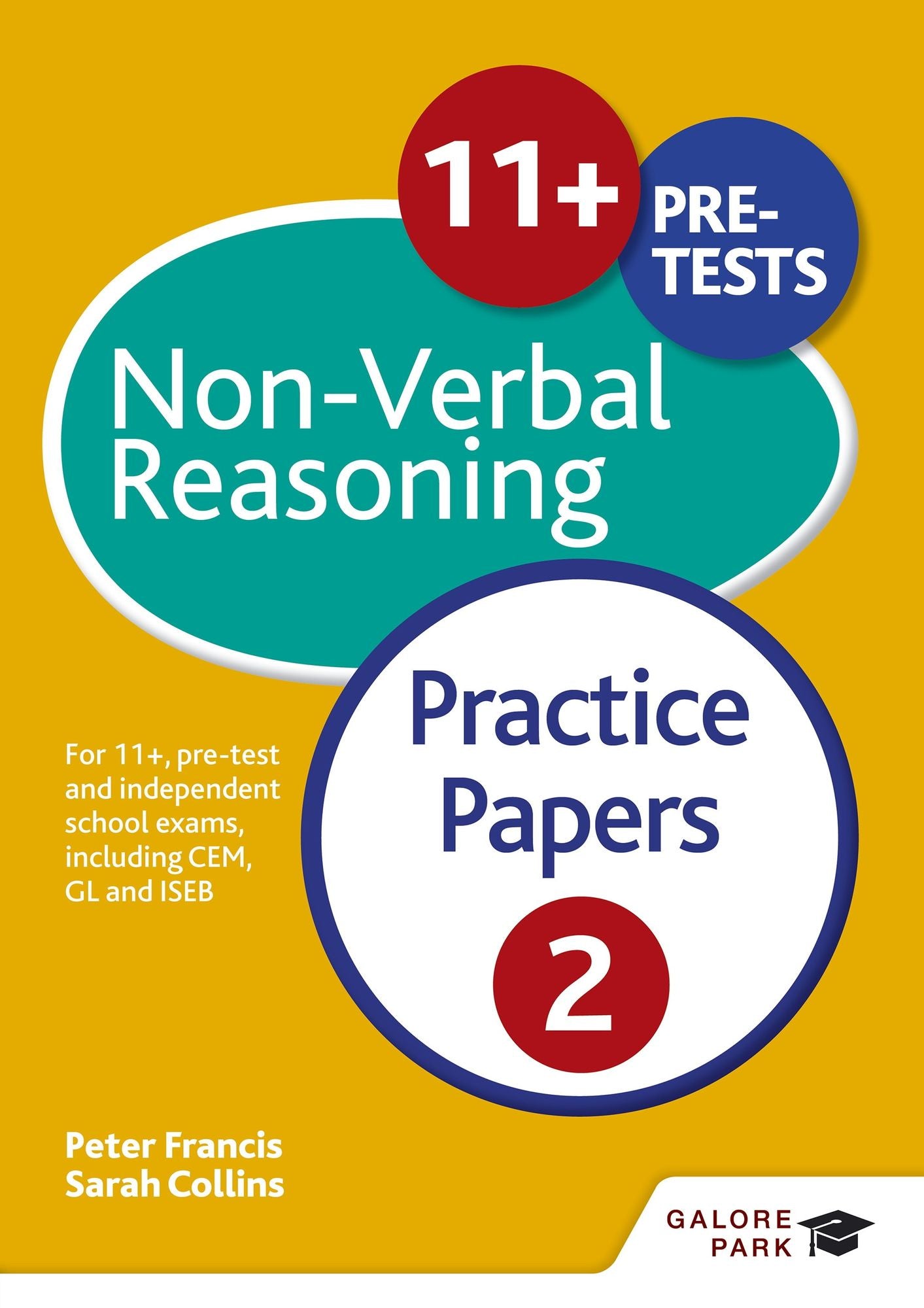 11+ Non-Verbal Reasoning Practice Papers 2: For 11+, pre-test and independent school exams including CEM, GL and ISEB