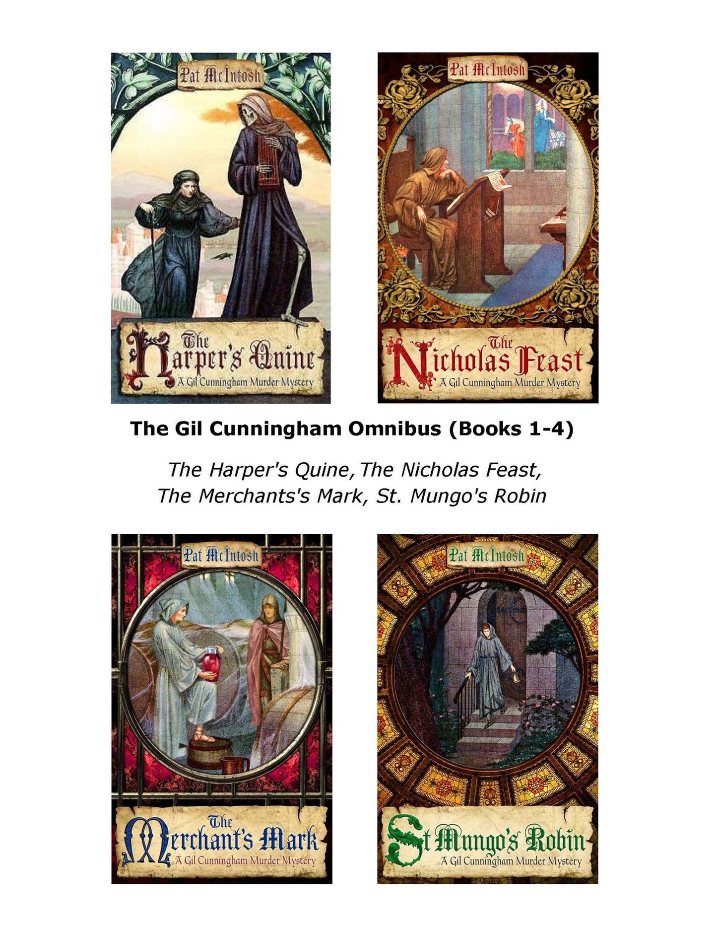 The Gil Cunningham Omnibus (Books 1-4): The Harper's Quine, The Nicholas Feast, The Merchants's Mark, St. Mungo's Robin