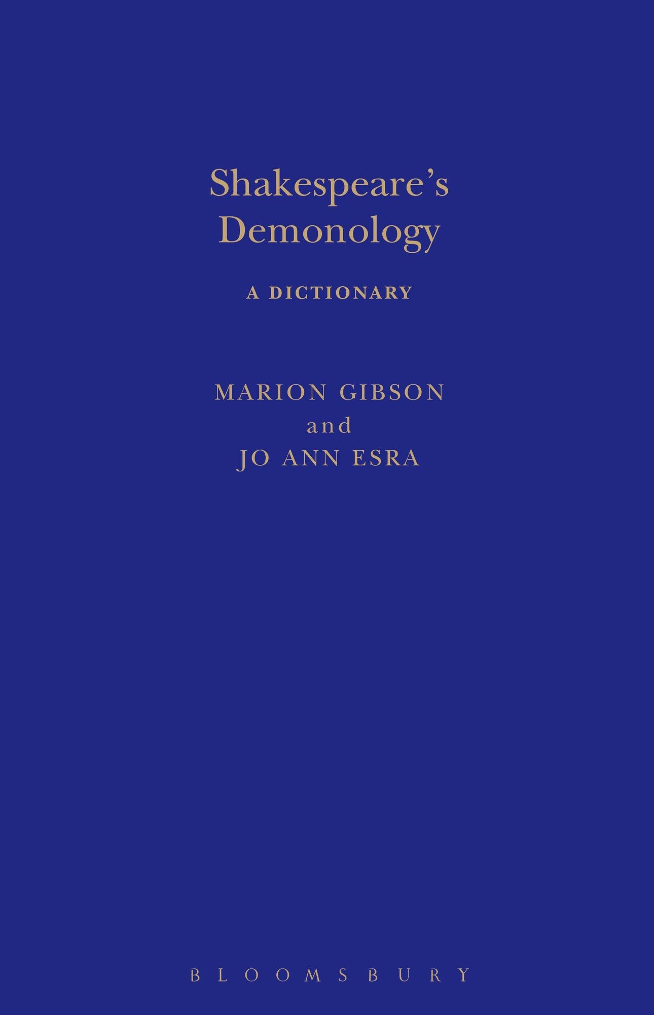 Shakespeare's Demonology: A Dictionary