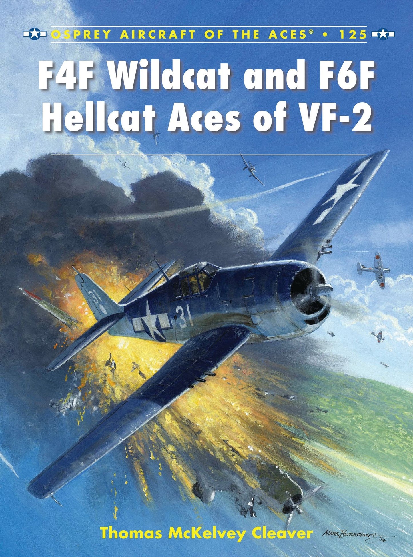 BloomsburyUK - F4F Wildcat and F6F Hellcat Aces of VF-2
