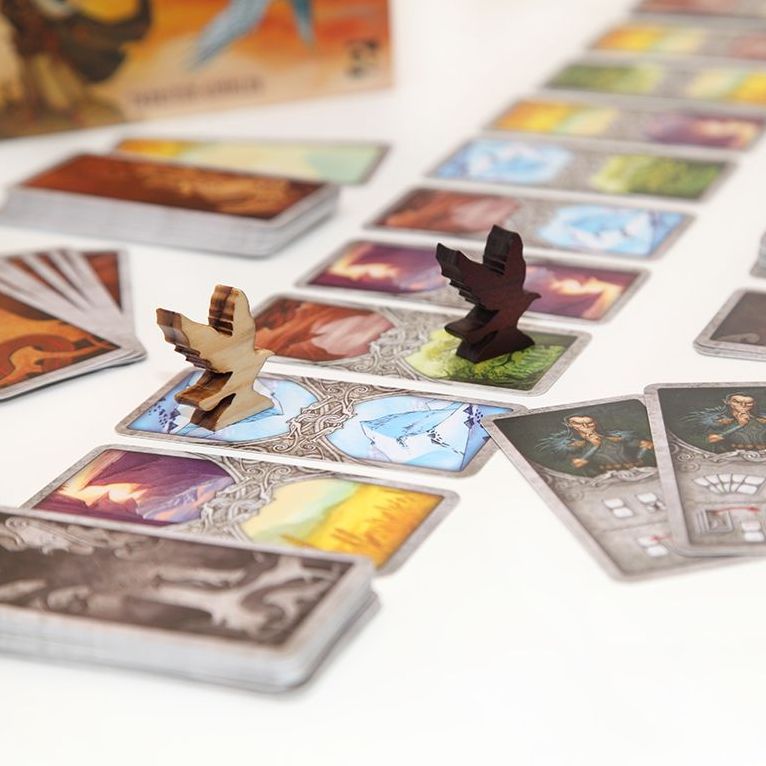 Odin's Ravens: A Mythical Race Game for 2 Players