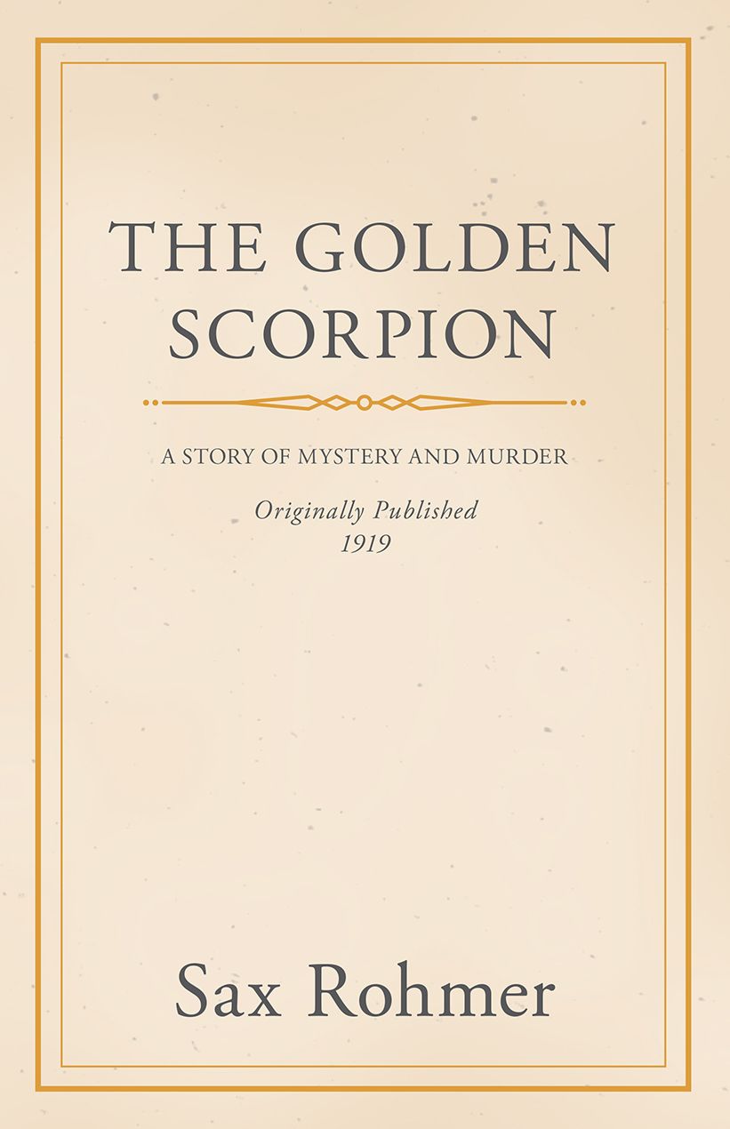 The Golden Scorpion