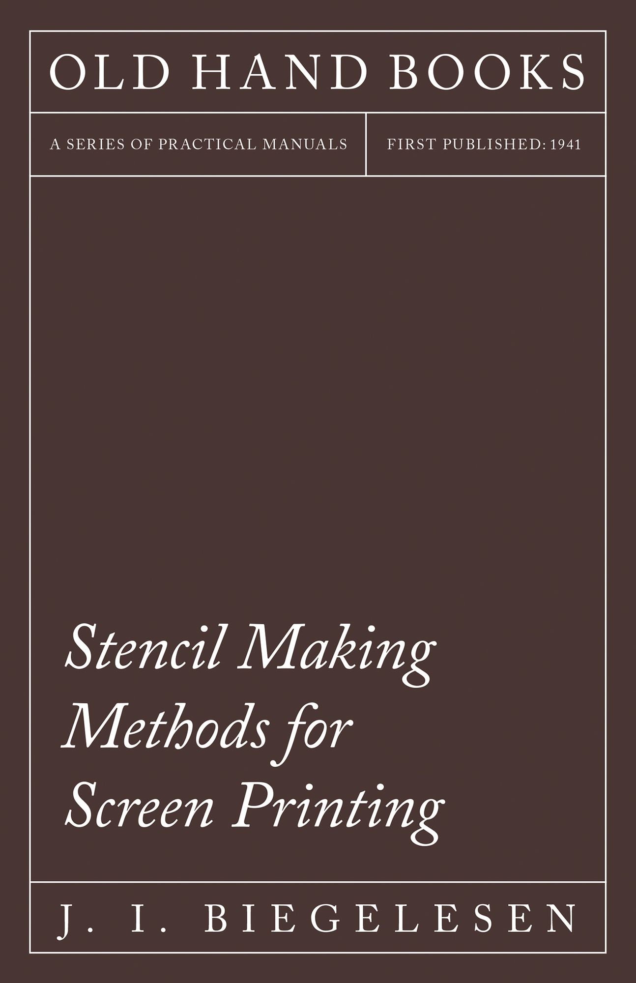 Stencil Making Methods for Printing