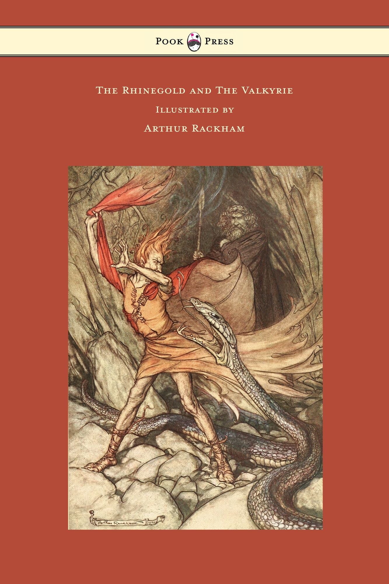 The Rhinegold and The Valkyrie - The Ring of the Nibelung - Volume I - Illustrated by Arthur Rackham