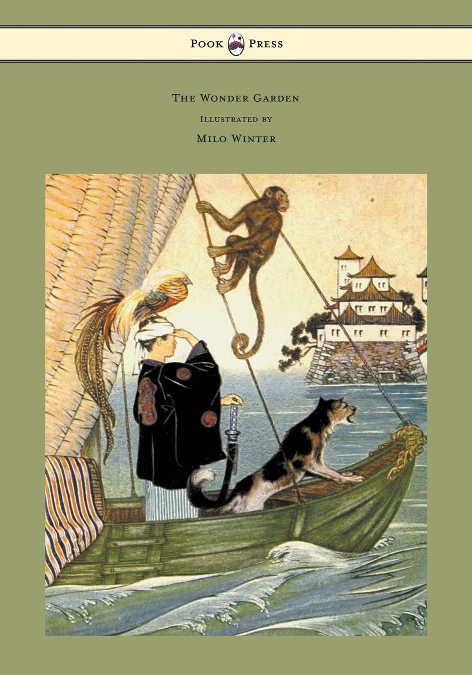 The Wonder Garden - Nature Myths and Tales From all the World Over for Story-Telling and Reading Aloud and for the Children's Own Reading - Illustrated by Milo Winter