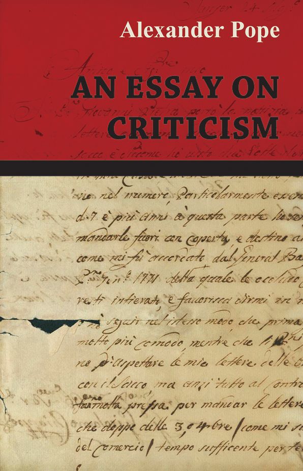 An Essay on Criticism