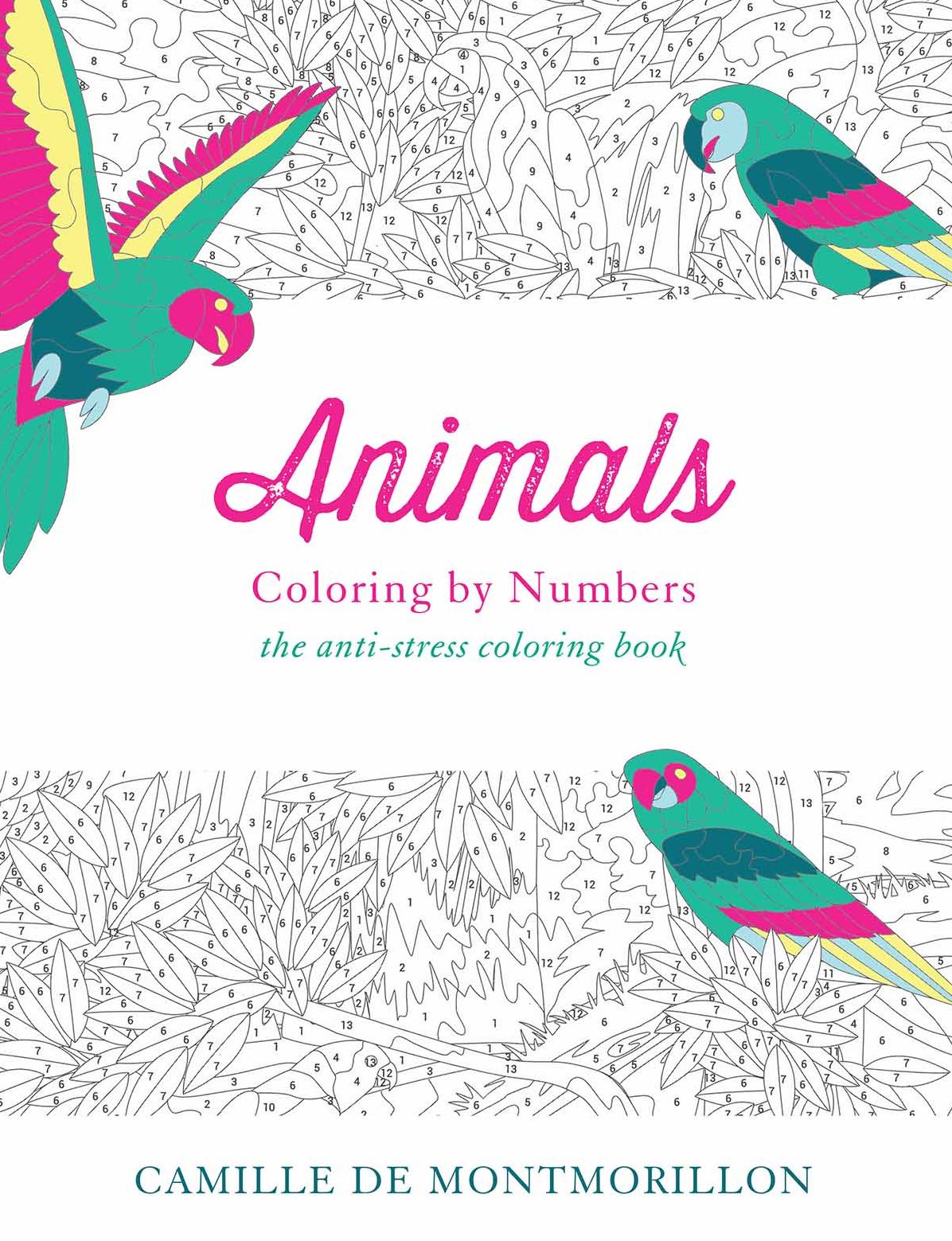 Animals: Coloring By Numbers