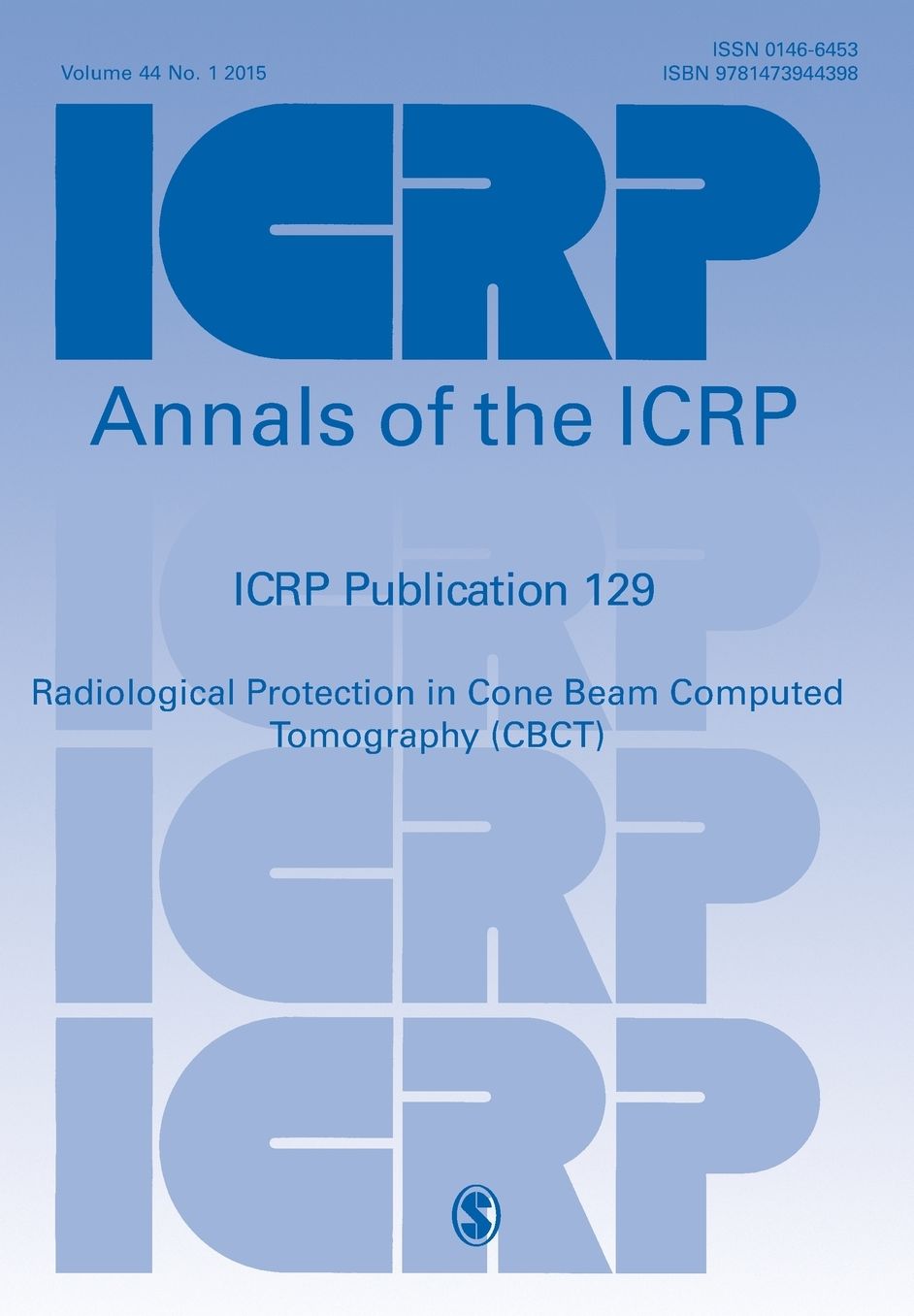 Icrp Publication 129: Radiological Protection in Cone Beam Computed Tomography (Cbct)
