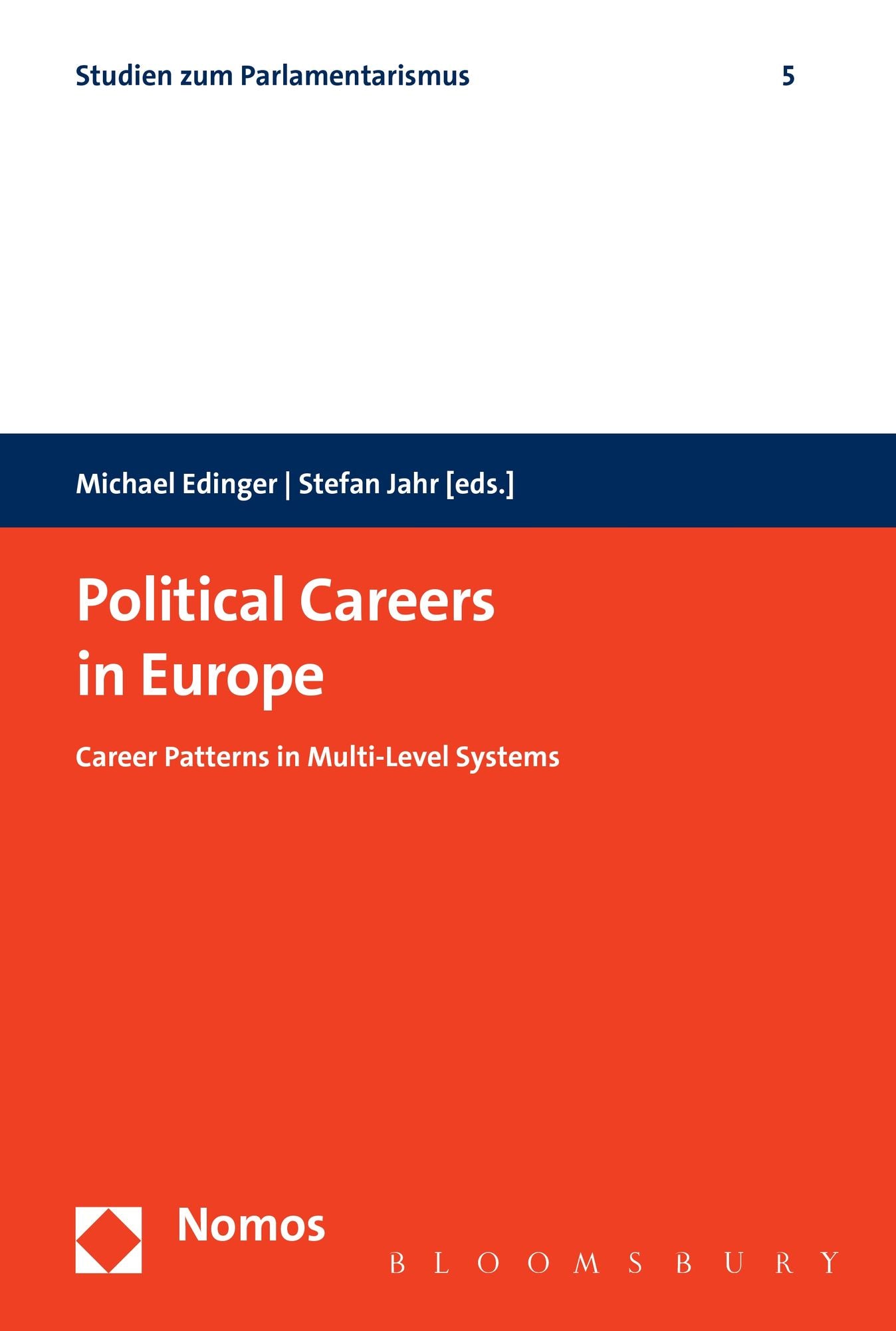 Political Careers in Europe: Career Patterns in Multi-Level Systems