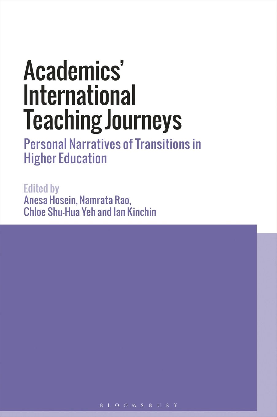 Academics' International Teaching Journeys: Personal Narratives of Transitions in Higher Education
