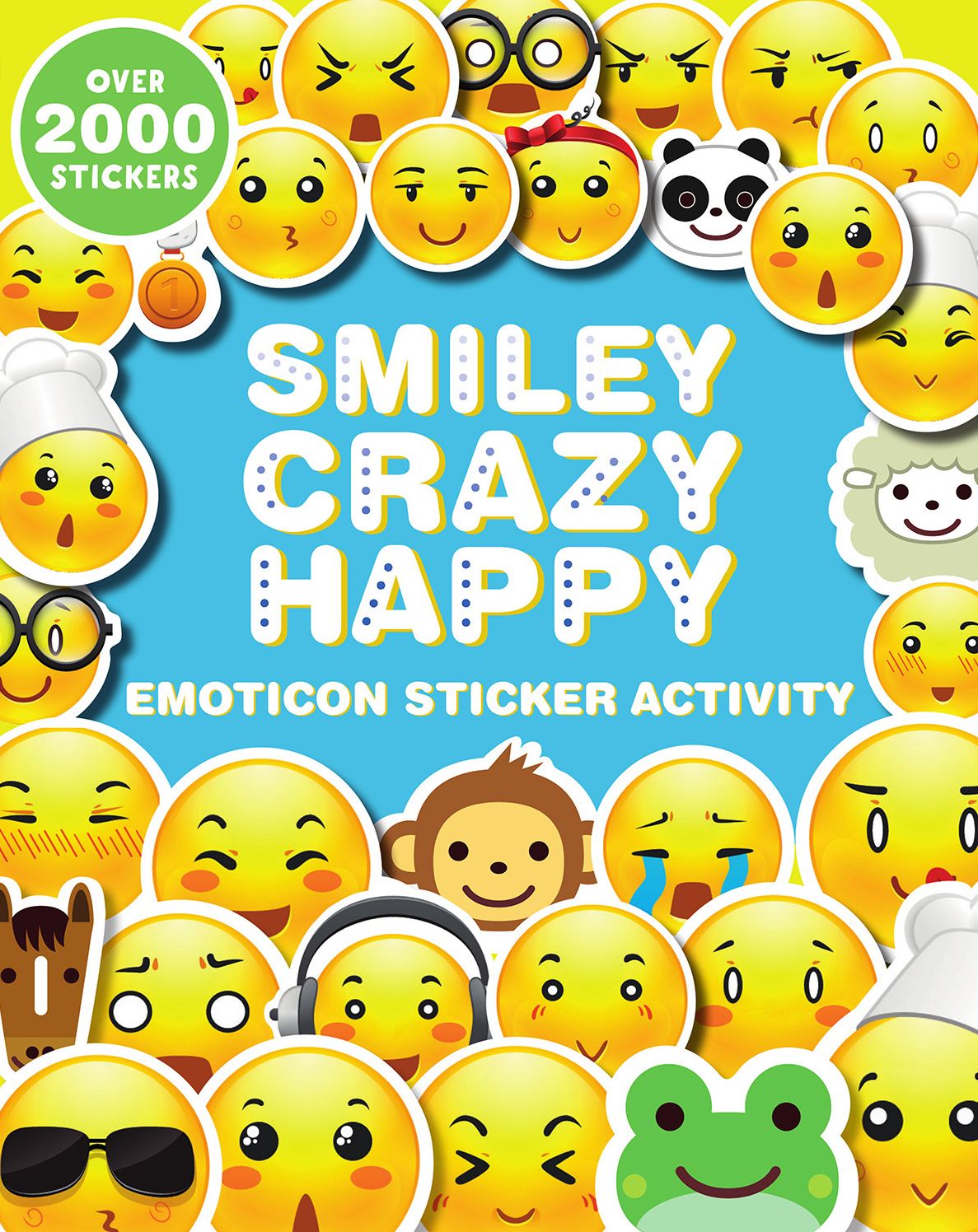 Smiley Crazy Happy Emoticon Sticker Activity