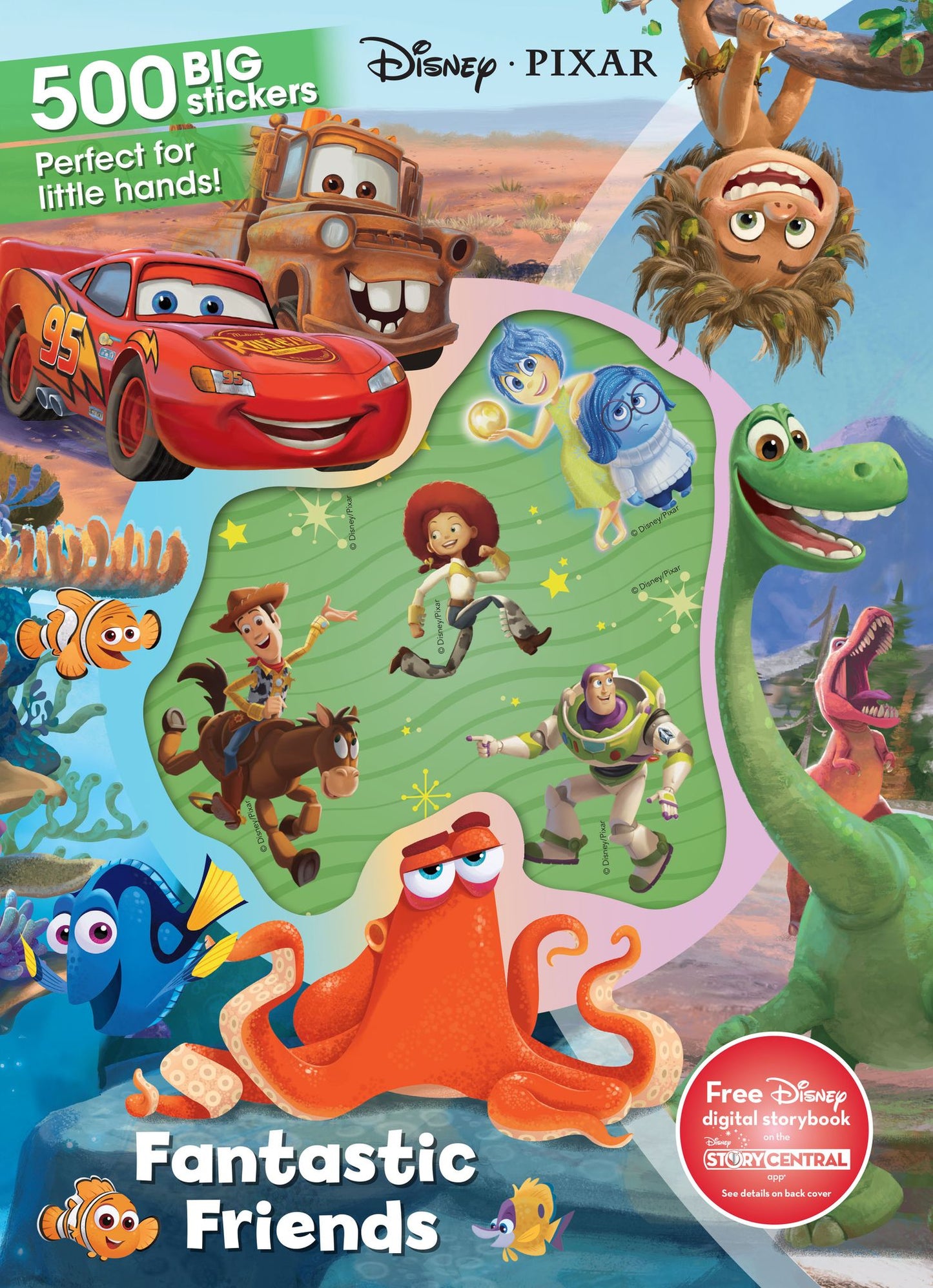 Disney Pixar Fantastic Friends: 500 Big Stickers