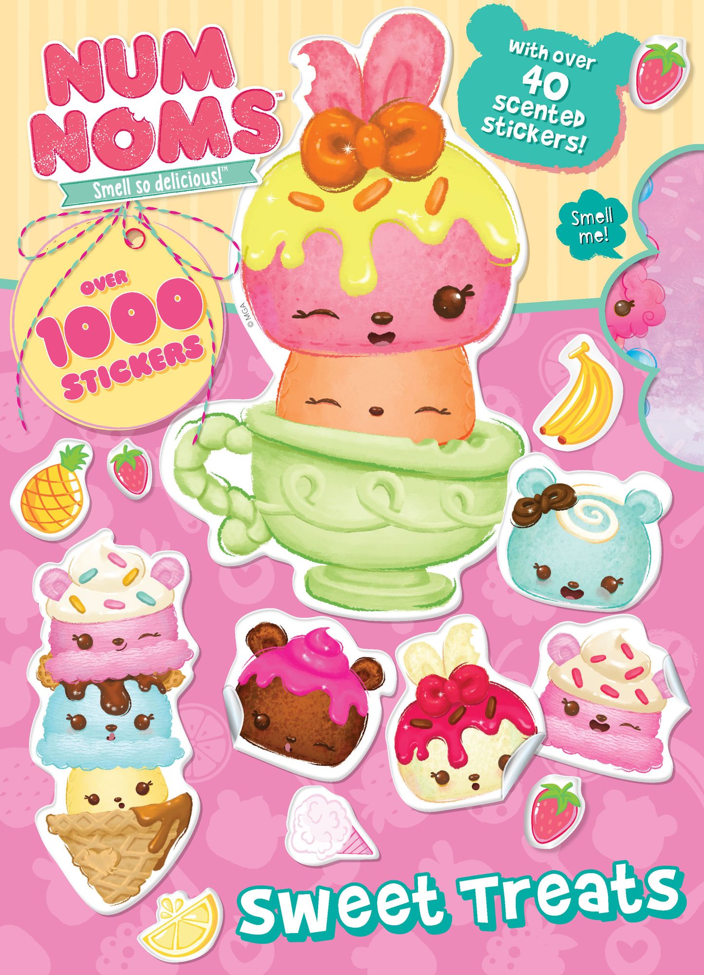 Num Noms Sweet Treats: Over 1000 Stickers, with Over 40 Scented Stickers!
