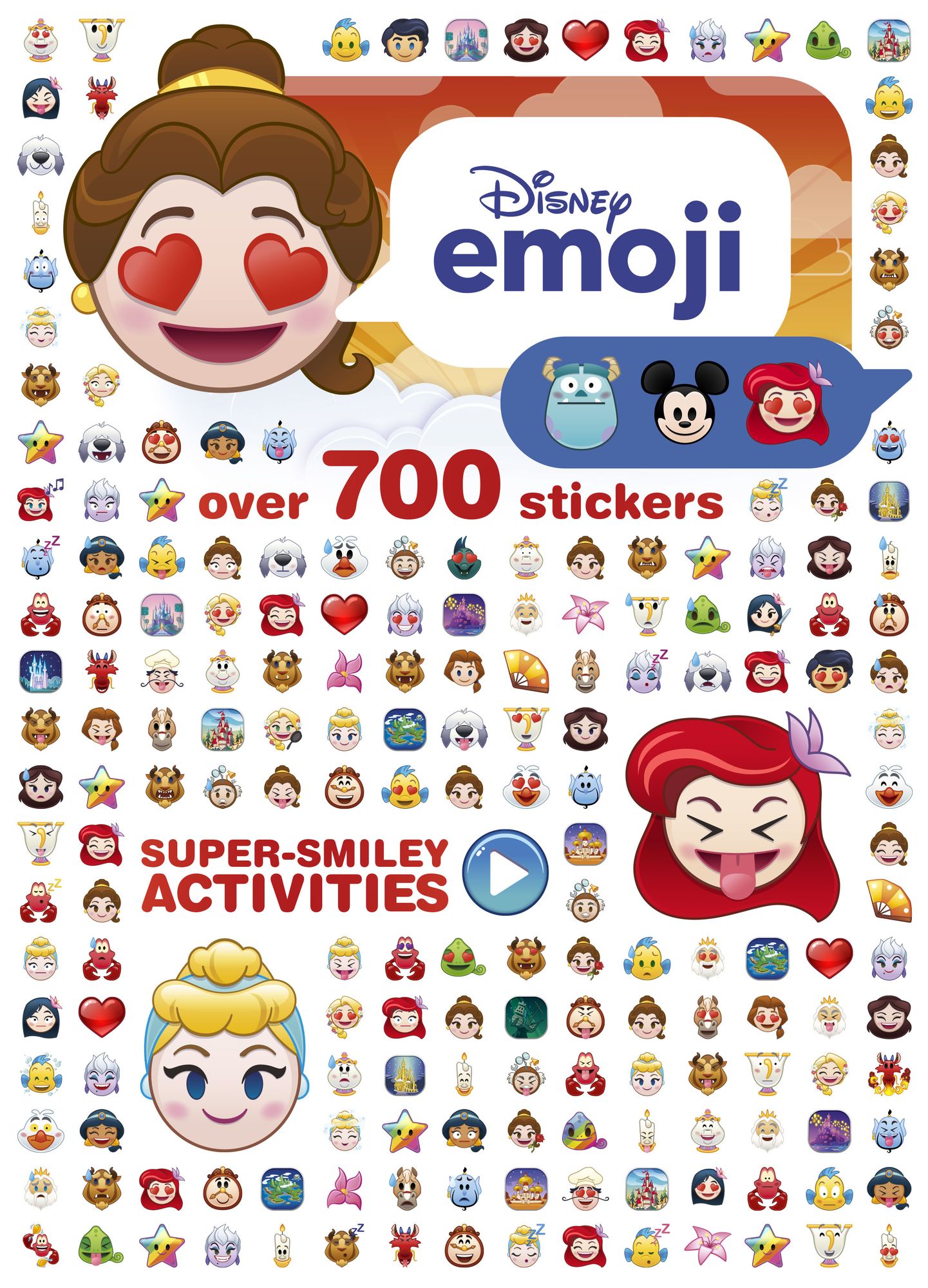 Disney Princess Emoji Super-Smiley Activities: Over 700 Stickers
