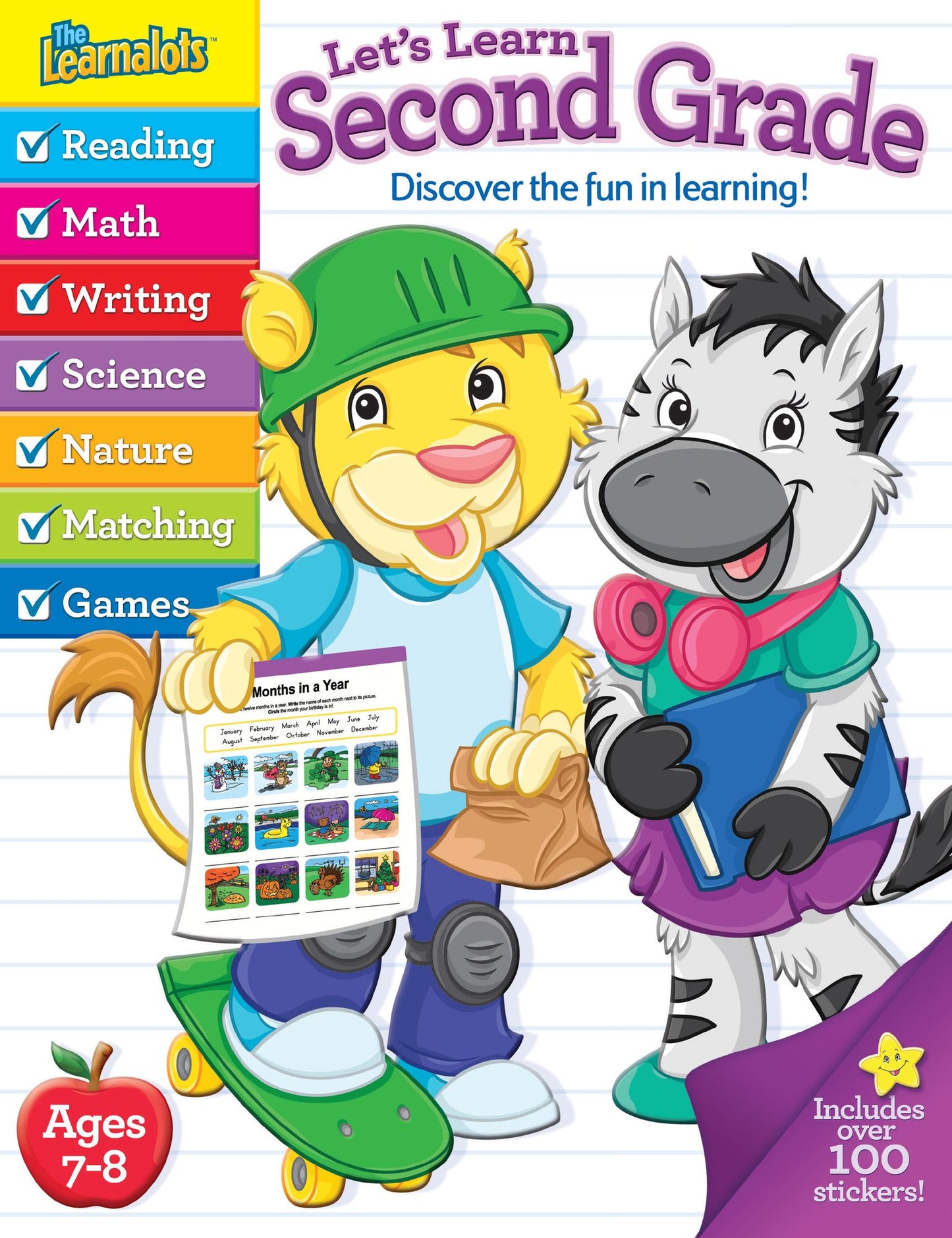The Learnalots Let's Learn Second Grade: Discover the Fun in Learning!