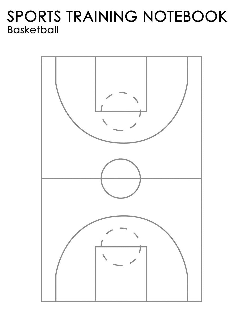 Sports Training Notebook: Basketball: For Coaching Instruction on All Levels of Sport