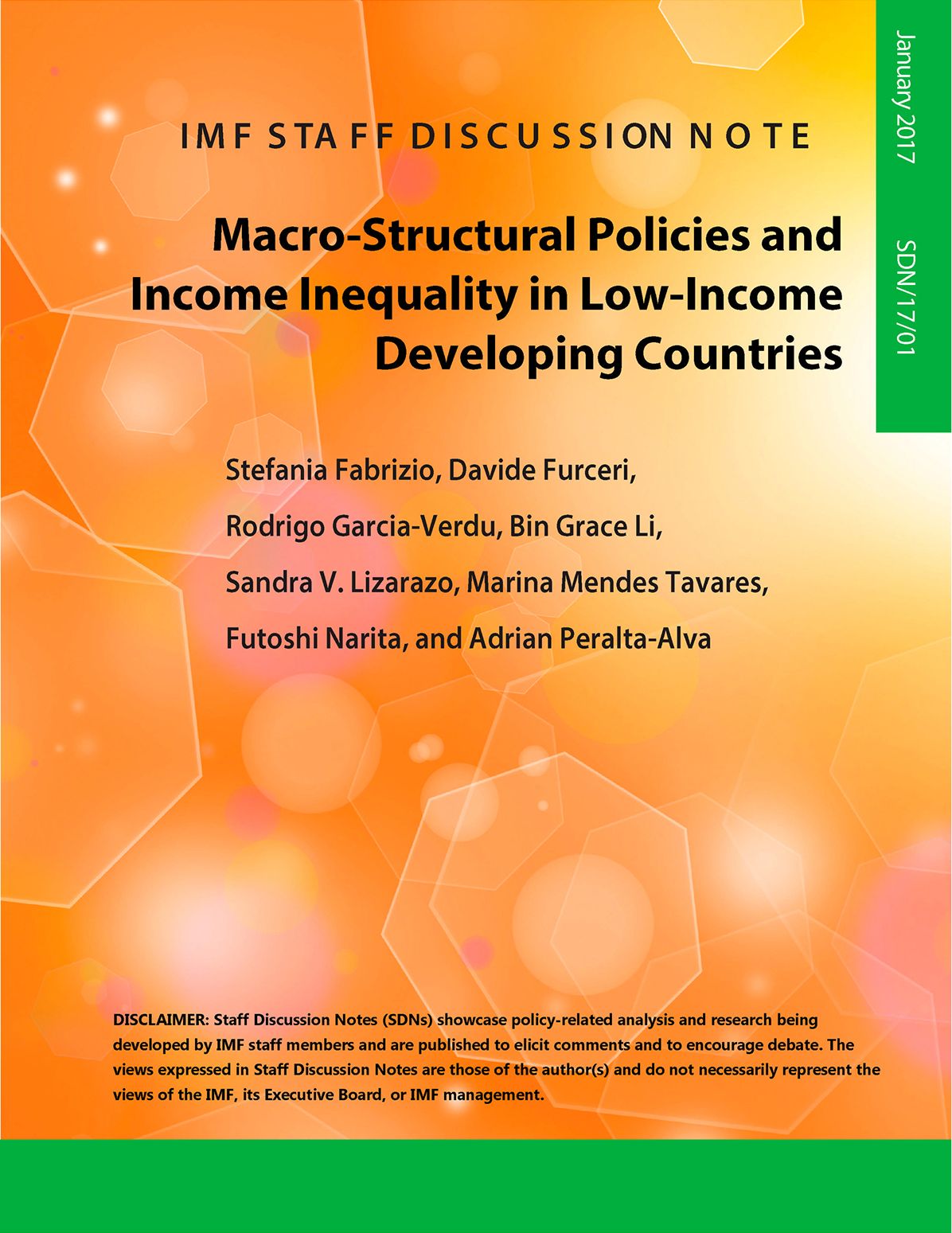 Macroeconomic Structural Policies and Income Inequality in Low-Income Developing Countries