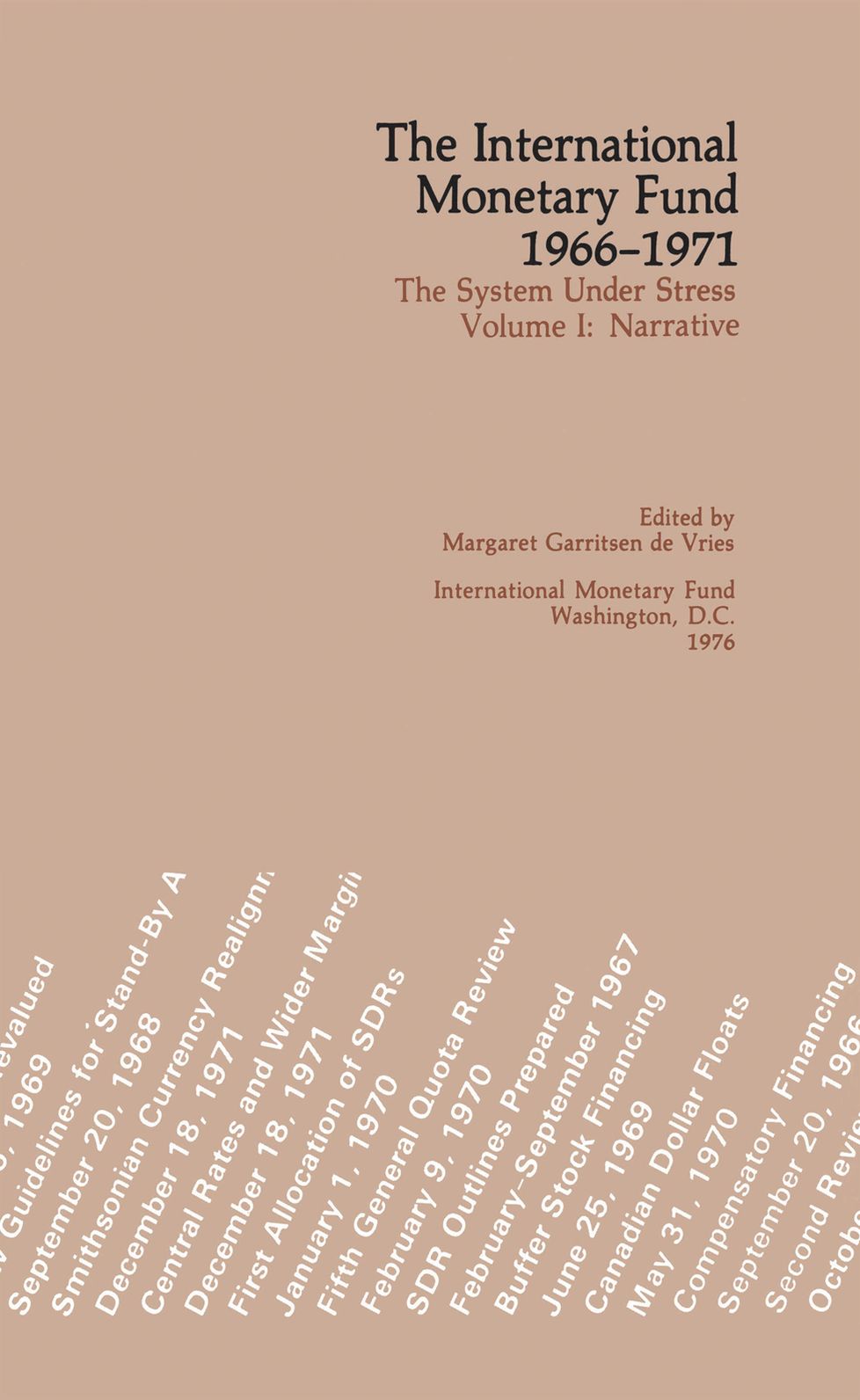 IMF History (1966-1971) Volume 1