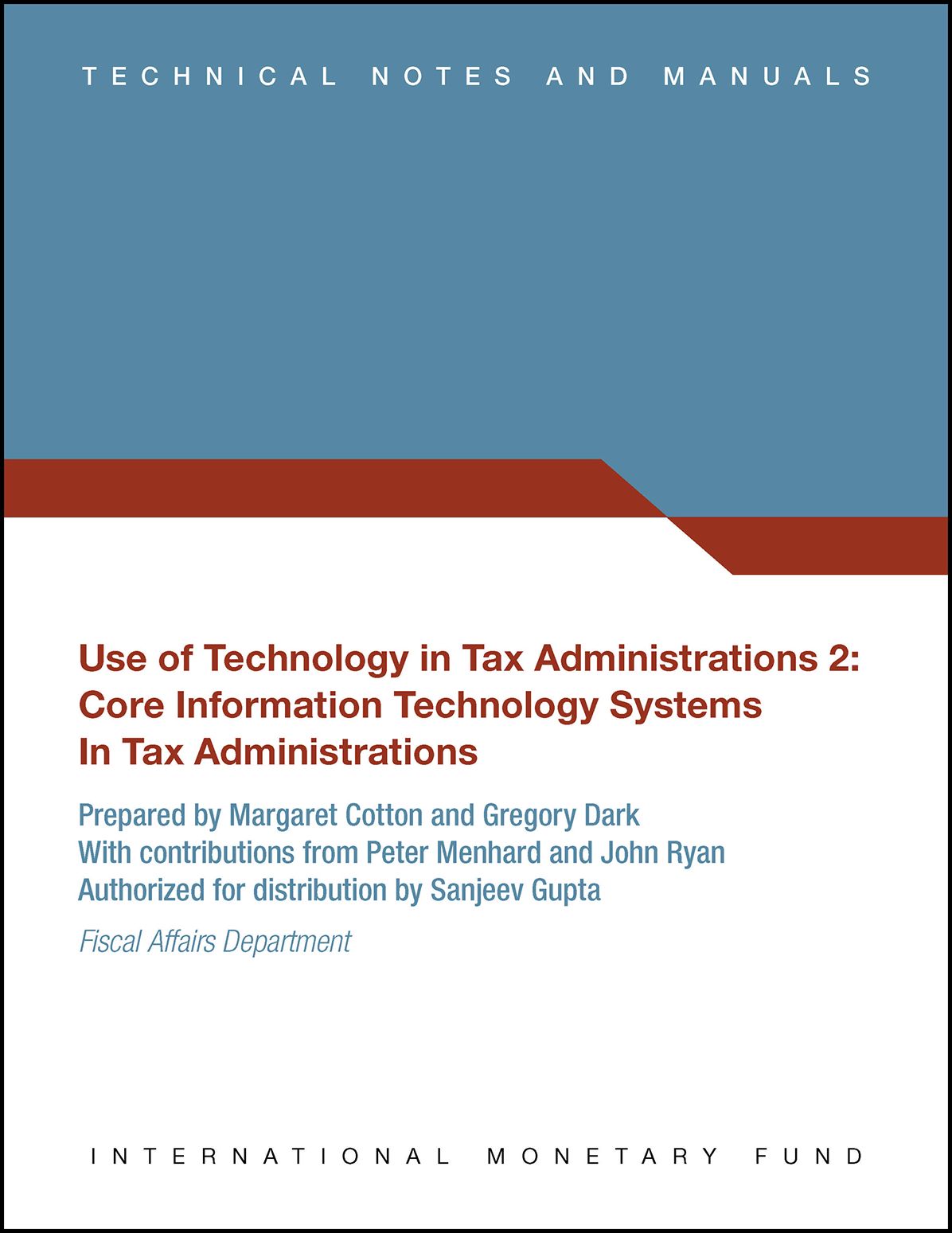 Use of Technology in Tax Administrations 2