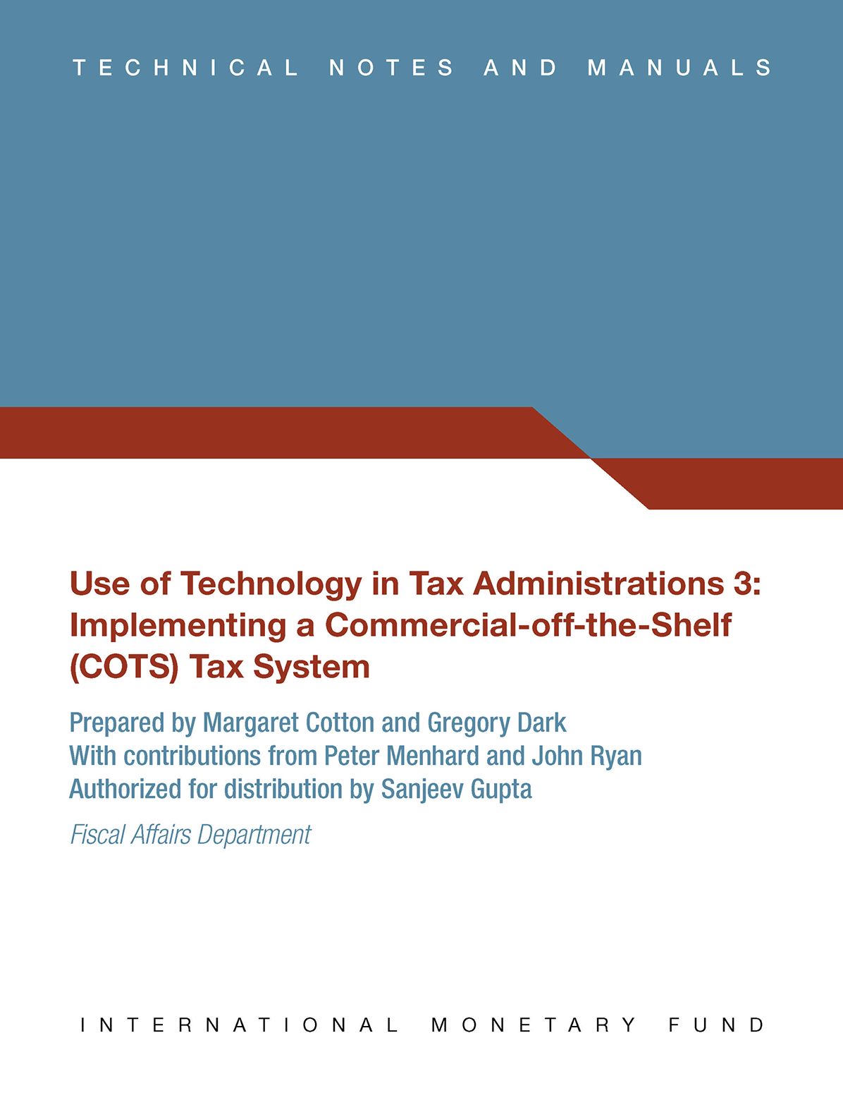 Use of Technology in Tax Administrations 3