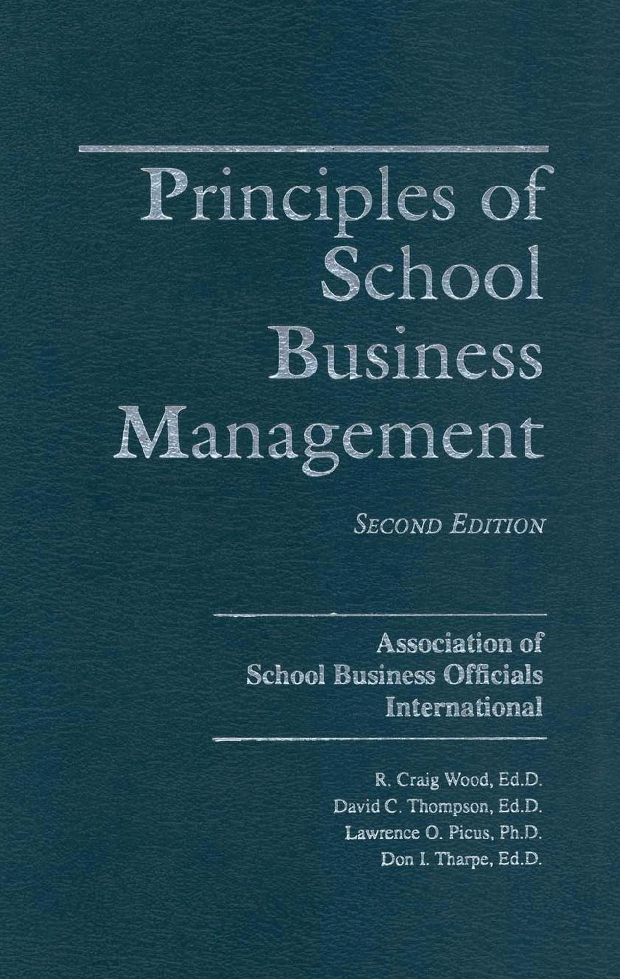 BloomsburyUS - Principles of School Business Management
