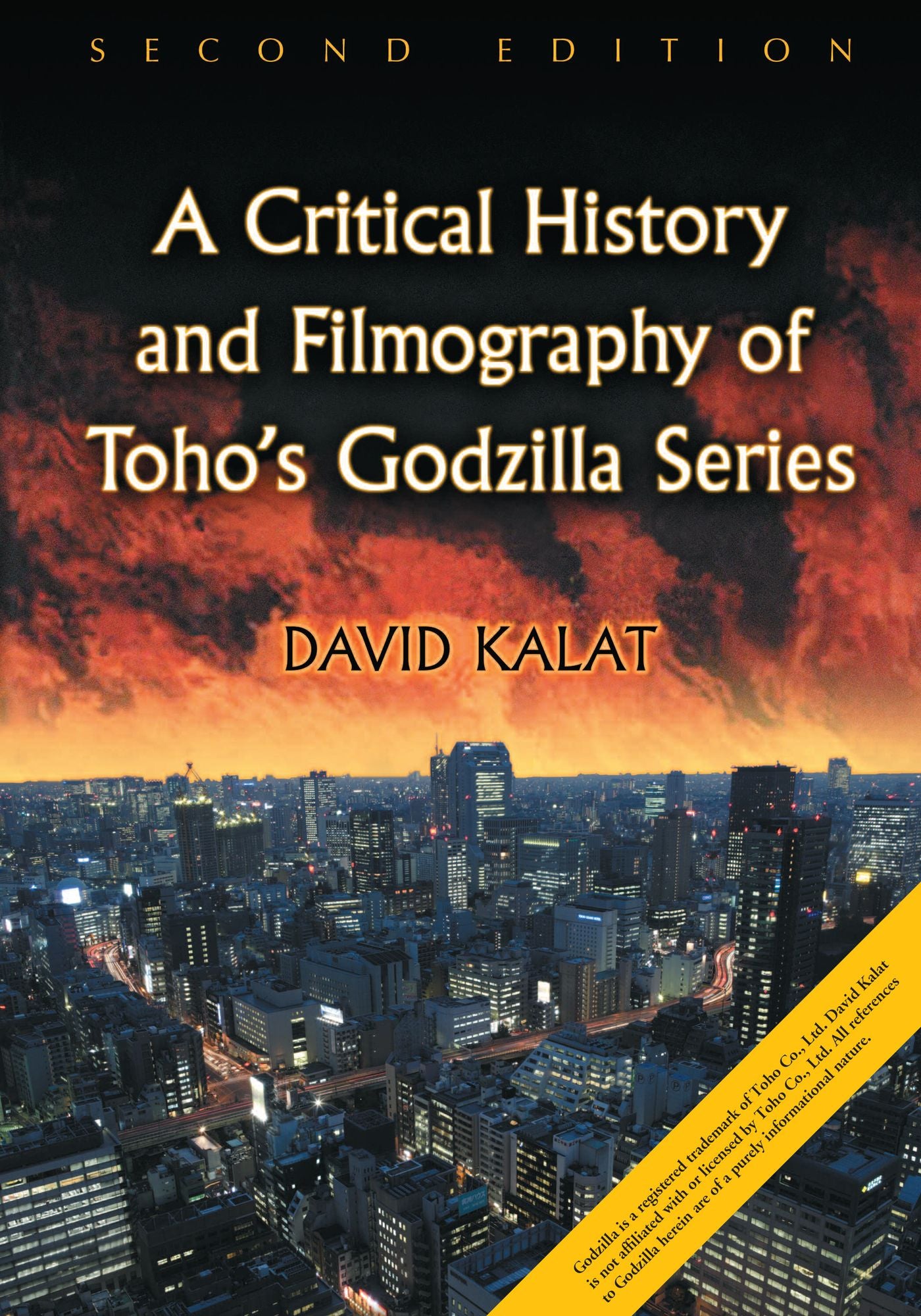 TEST1 A Critical History and Filmography of Toho's Godzilla Series, 2d ed.